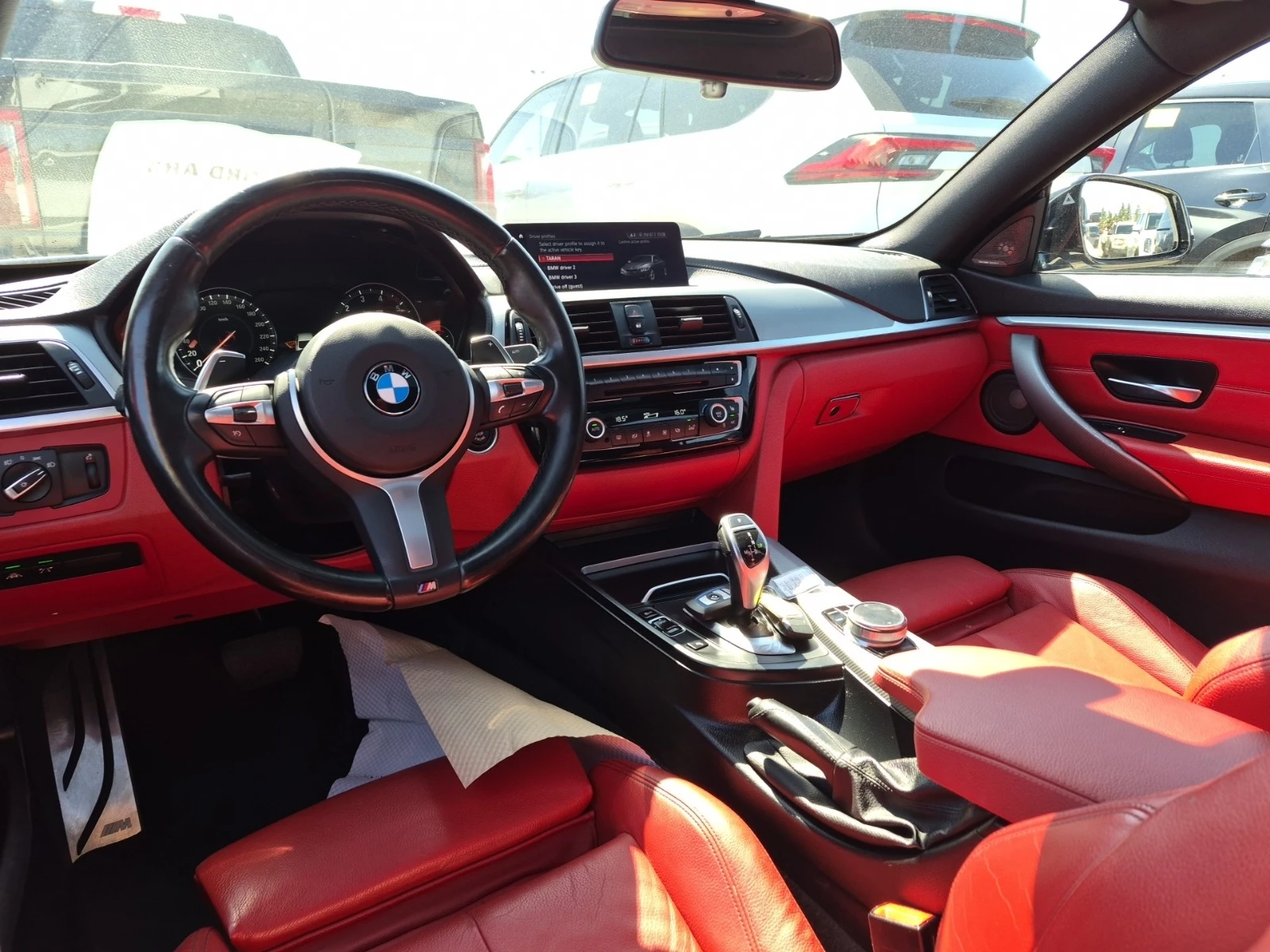 BMW 430 M PACK * RED INTERIOR * HEAD UP * CARFAX * ДО БГ *, снимка 7 - Автомобили и джипове - 54336353