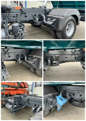 Mercedes-Benz Atego 1017 / Самосвал с кран HIAB / 4.0м дължина, снимка 12