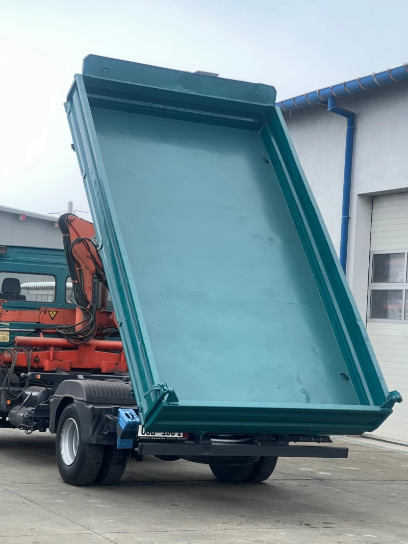 Mercedes-Benz Atego 1017 / Самосвал с кран HIAB / 4.0м дължина, снимка 9 - Камиони - 53354064