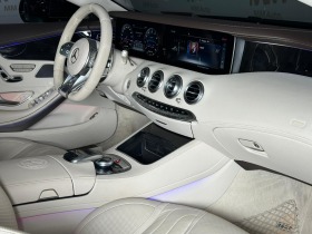 Mercedes-Benz S 63 AMG 4M Coupe Burmester панорама Нощно виждане, снимка 10 - Автомобили и джипове - 45207743