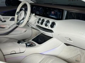 Mercedes-Benz S 63 AMG 4M Coupe Burmester панорама Нощно виждане, снимка 10