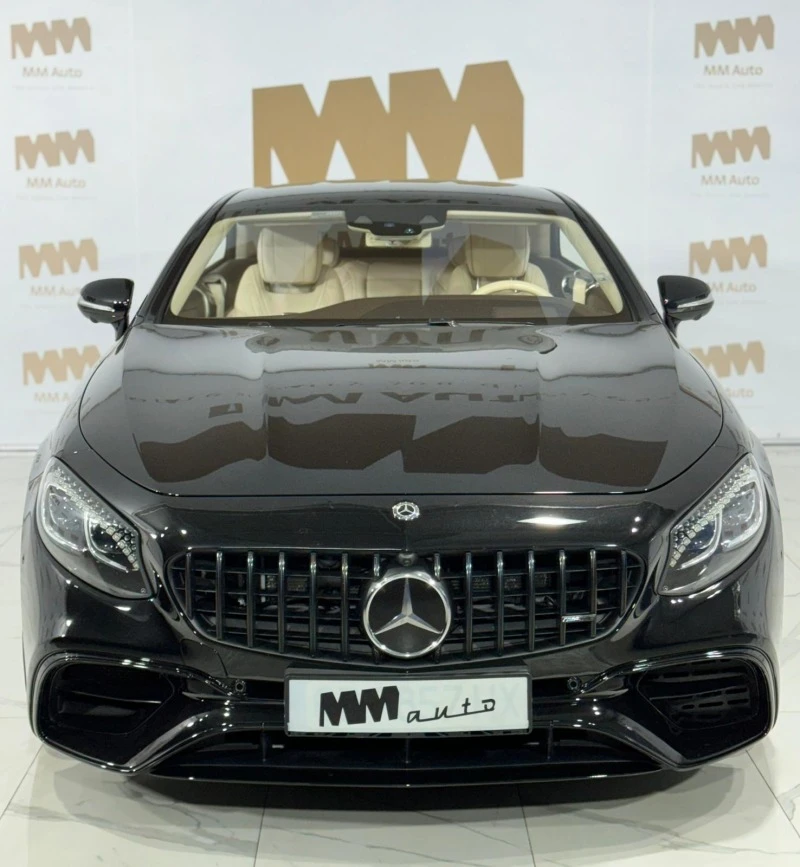 Mercedes-Benz S 63 AMG 4M Coupe Burmester панорама Нощно виждане, снимка 5 - Автомобили и джипове - 45207743