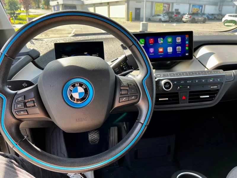 BMW i3 S120Ah, Гаранция, H/K, CarPlay, Камера, Термопомпа, снимка 10 - Автомобили и джипове - 47237242