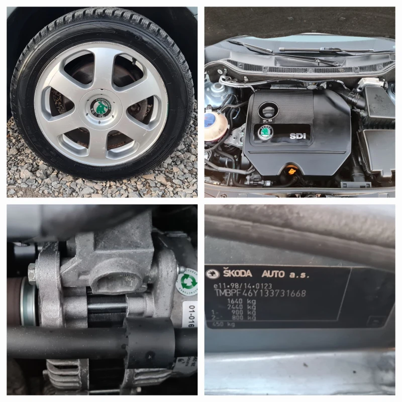 Skoda Fabia 1.9 SDI Sport 155000km, снимка 17 - Автомобили и джипове - 49565089