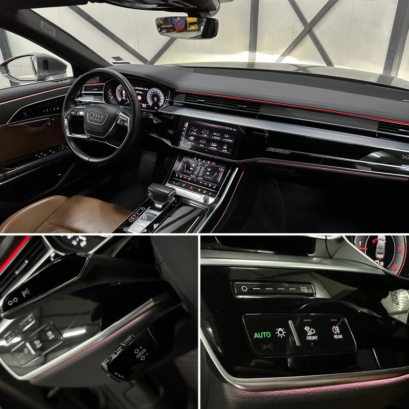 Audi A8 50TDI* SLINE* Bang&Olufsen* МАСАЖ* LONG* , снимка 14 - Автомобили и джипове - 51737170