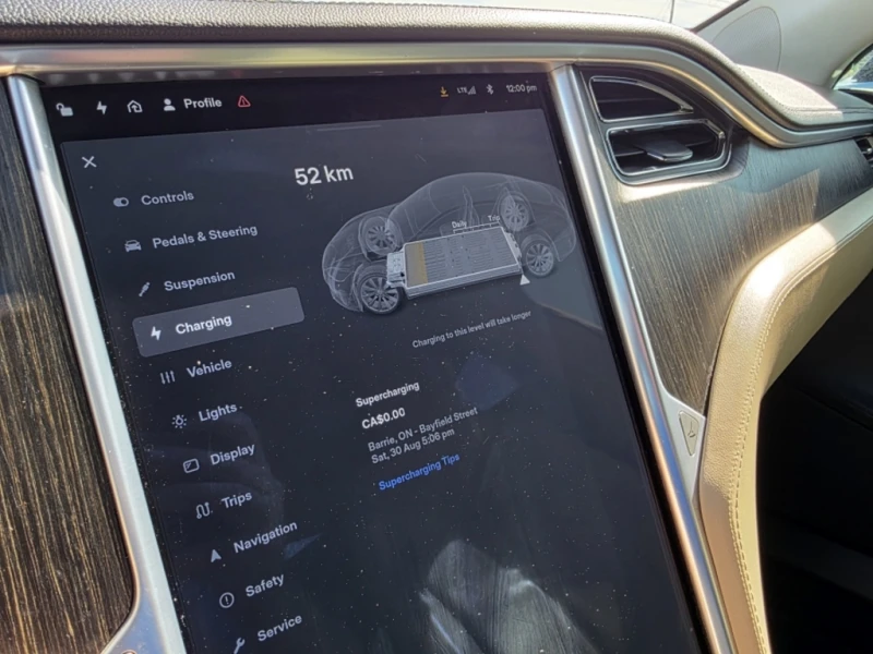 Tesla Model S Keyless* Bluetooth* Камера* Подгрев* CARFAX, снимка 14 - Автомобили и джипове - 52974940