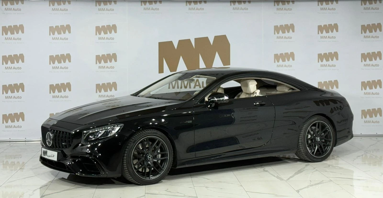 Mercedes-Benz S 63 AMG 4M Coupe Burmester панорама Нощно виждане - [1] 