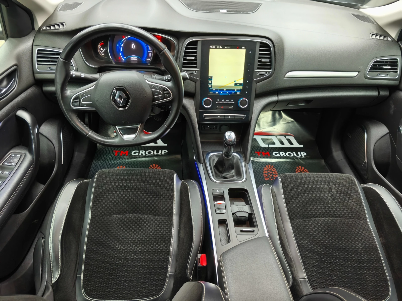 Renault Megane 1.2T 6c.k * NAVI* CAM* FULL LED* , снимка 9 - Автомобили и джипове - 54290278