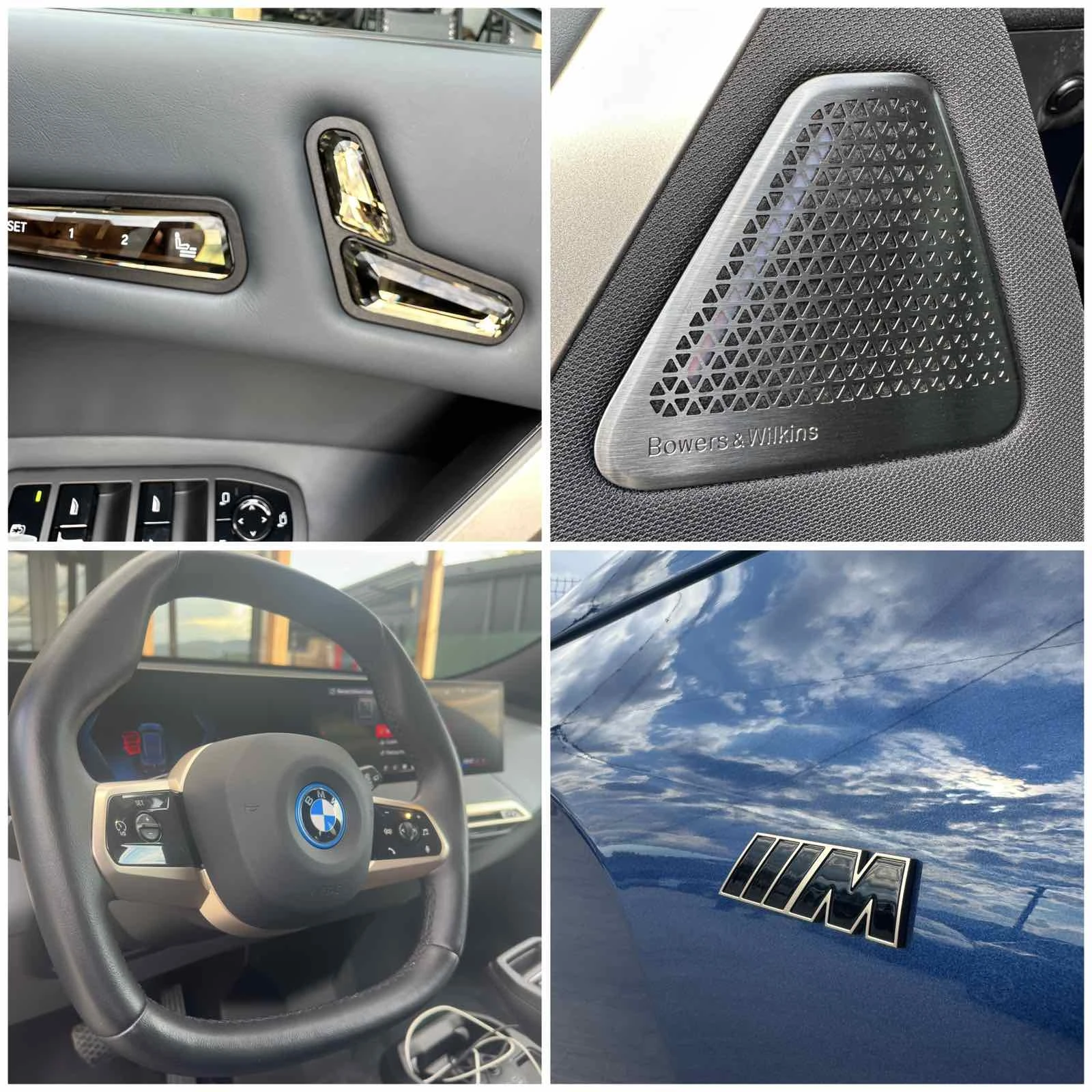 BMW iX М60/612HP/111KWh/ГЕРМАНИЯ/FULL!!!, снимка 13 - Автомобили и джипове - 56153133