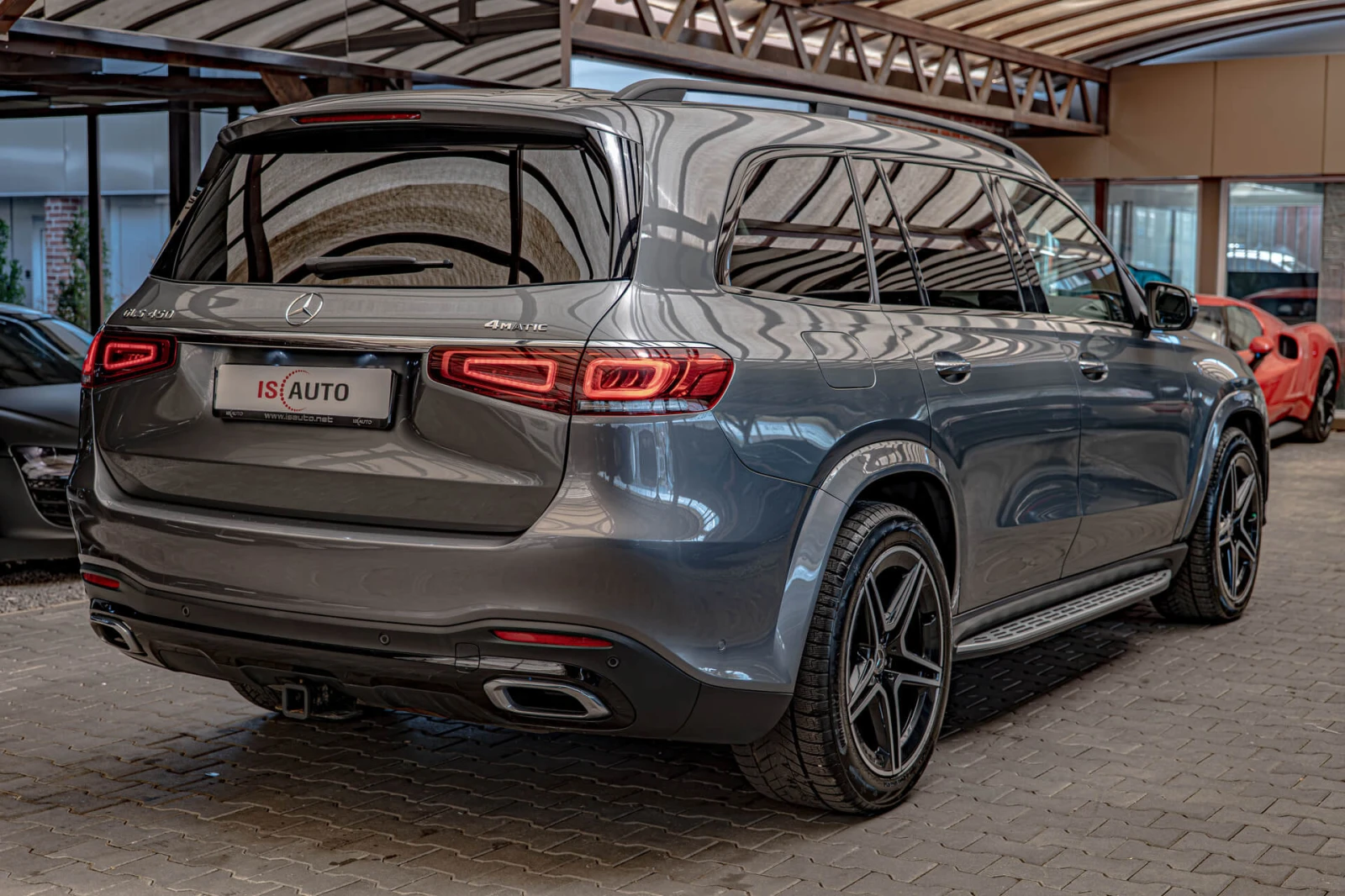 Mercedes-Benz GLS 450 AMG Line/Burmester/Панорама/Обдухване/HuD/6+ 1/Кам, снимка 6 - Автомобили и джипове - 56175590