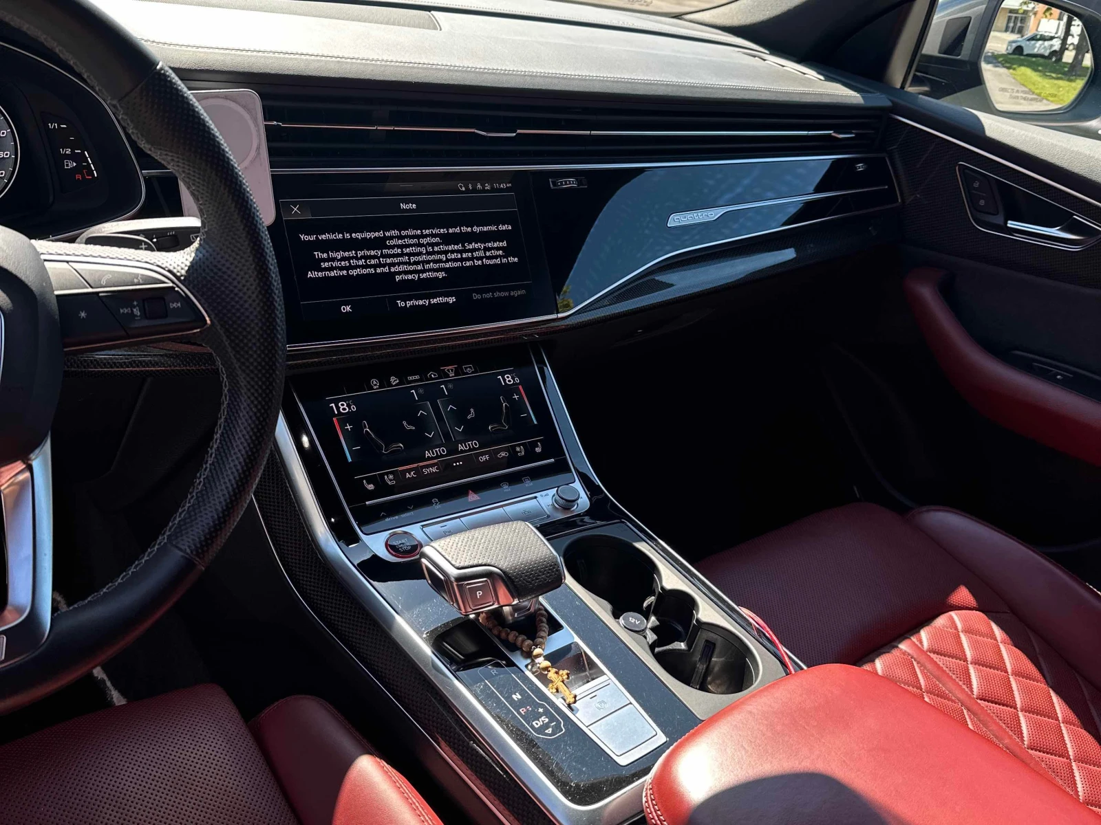 Audi SQ8  4.0 TFSI quattro / MATRIX / 360 / DISTRONIC  | Mobile.bg � ����������� 9