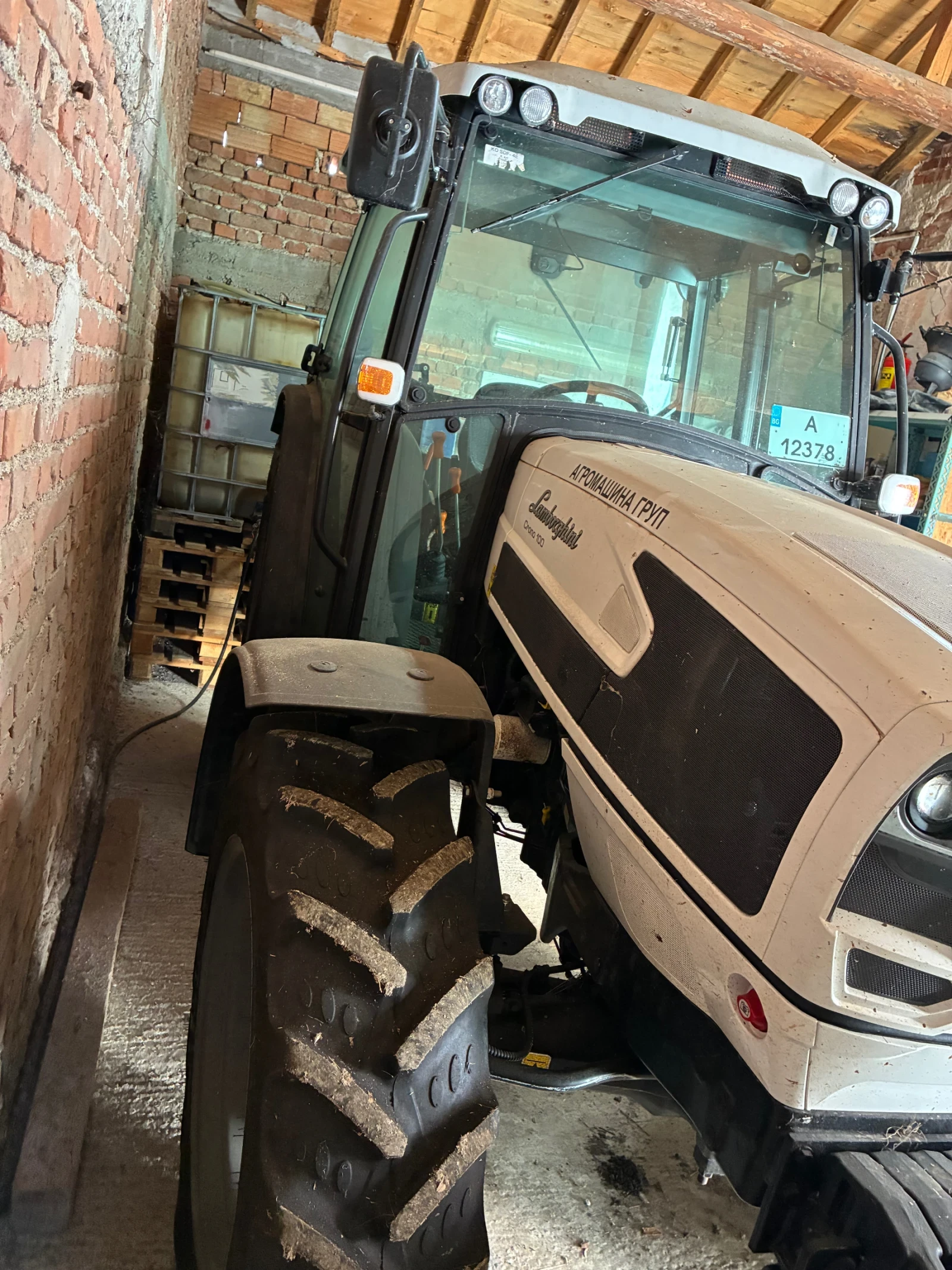 Трактор Lamborghini Grono 100, снимка 4 - Селскостопанска техника - 54028292