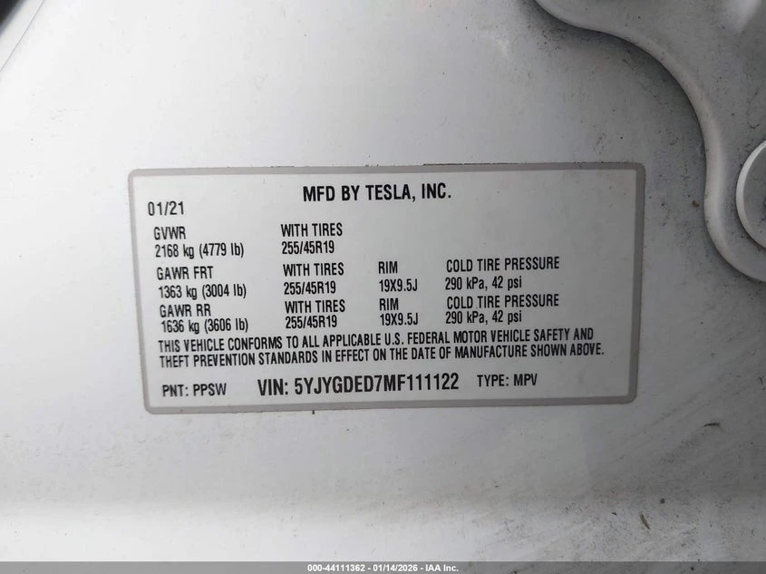 Tesla Model Y Standard Range Rear-Wheel Drive, снимка 9 - Автомобили и джипове - 54419080