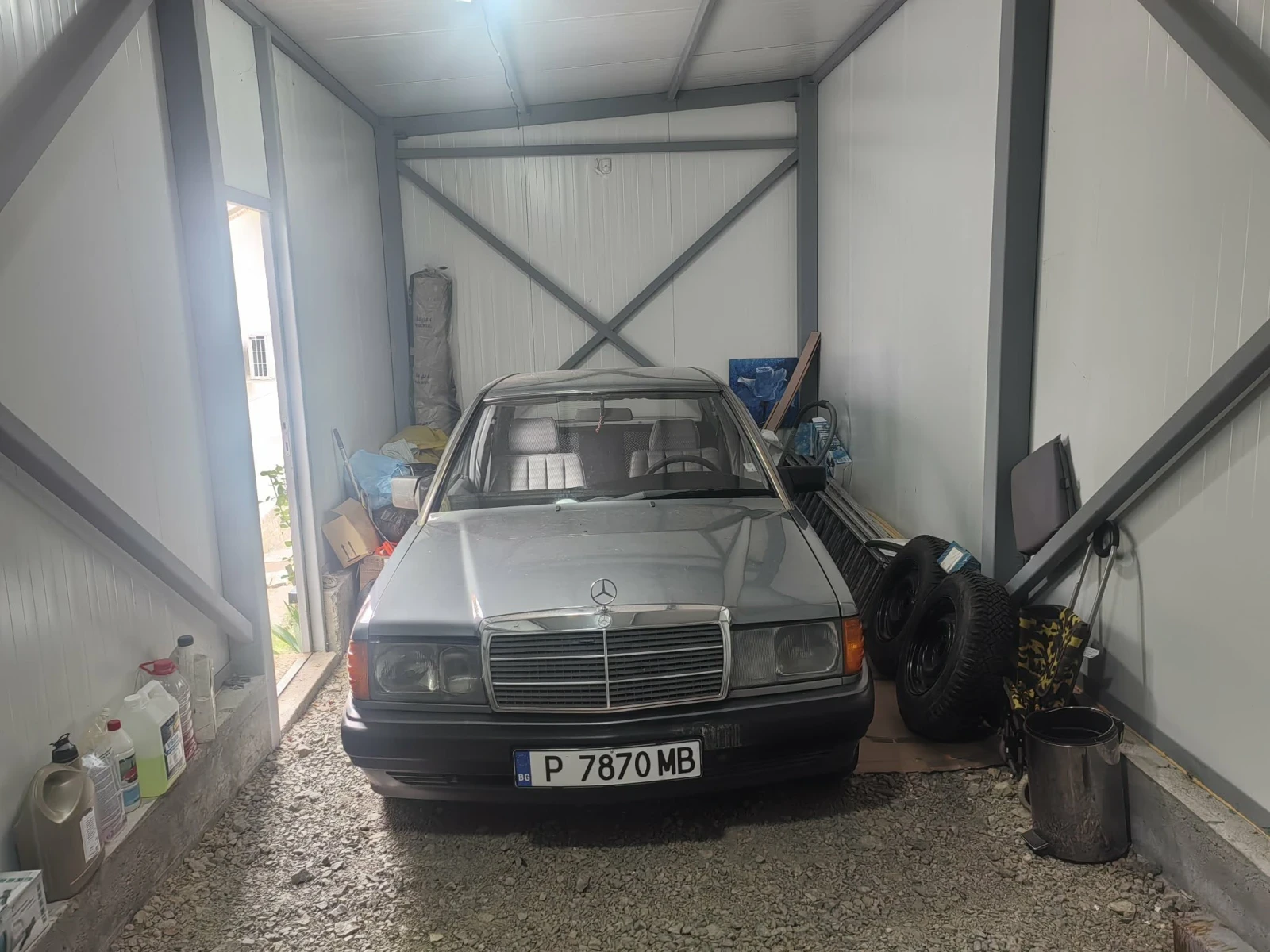Mercedes-Benz 190 2.0D ТОП СЪСТОЯНИЕ, снимка 16 - Автомобили и джипове - 55605143
