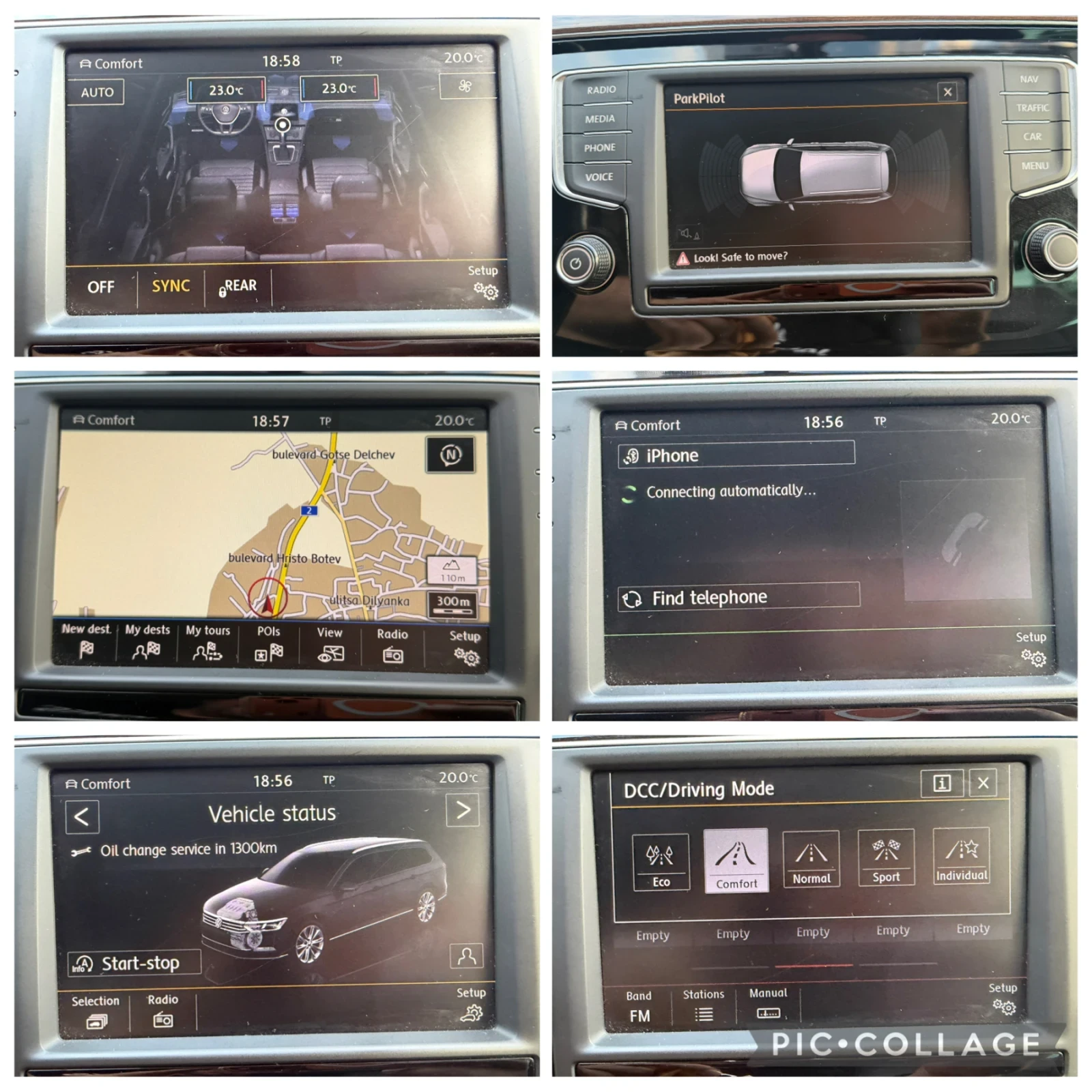 VW Passat 190кс. Дистроник/Кожа/Подгрев, снимка 13 - Автомобили и джипове - 56078418