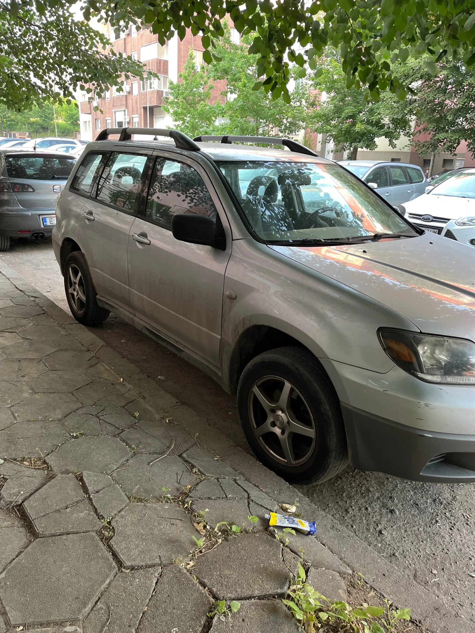 Mitsubishi Outlander Газ-Бензин 2000/136.   2004г 4x4, снимка 1