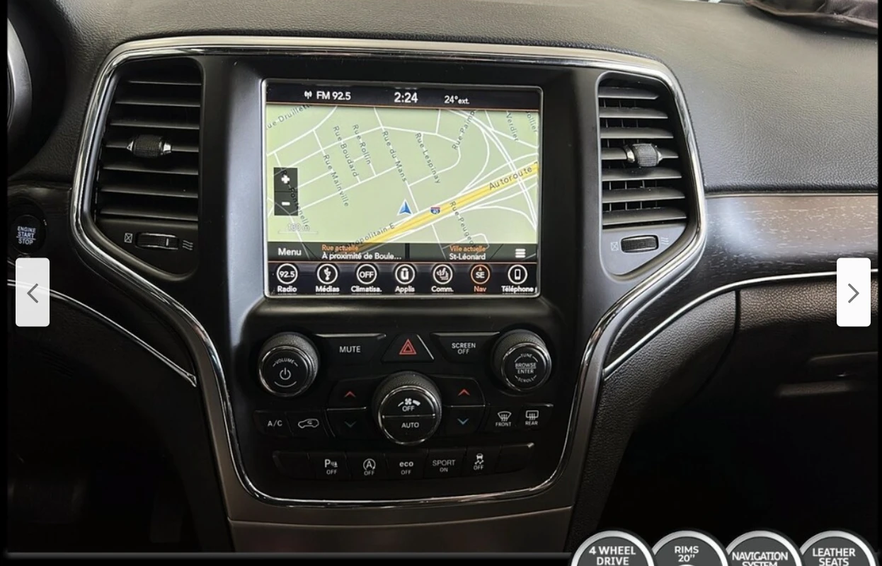 Jeep Grand cherokee 3.6* V6* 8ZF* ПОДГРЕВ* КАМЕРА* КЕЙЛЕС* LANE* ASSIS - изображение 10
