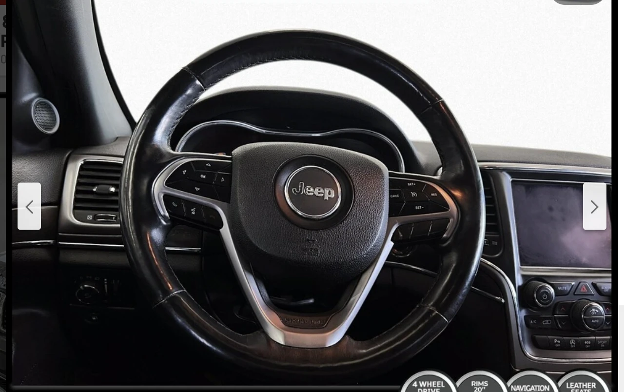 Jeep Grand cherokee 3.6* V6* 8ZF* ПОДГРЕВ* КАМЕРА* КЕЙЛЕС* LANE* ASSIS - изображение 9