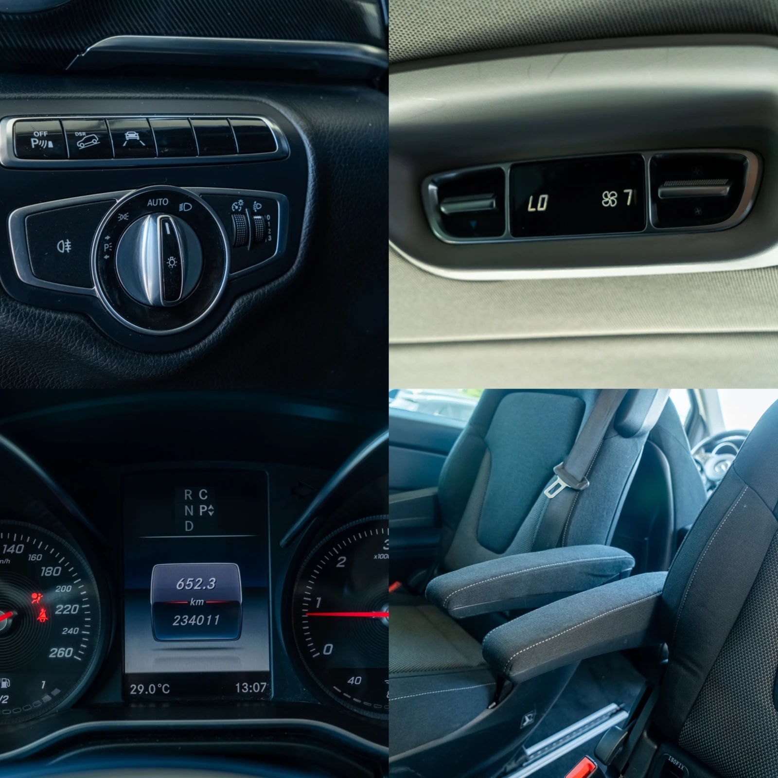 Mercedes-Benz V 250 4MATIC = 190HP = 2016 = TOP = ГАРАНЦИЯ = ЛИЗИНГ, снимка 17 - Бусове и автобуси - 55559292
