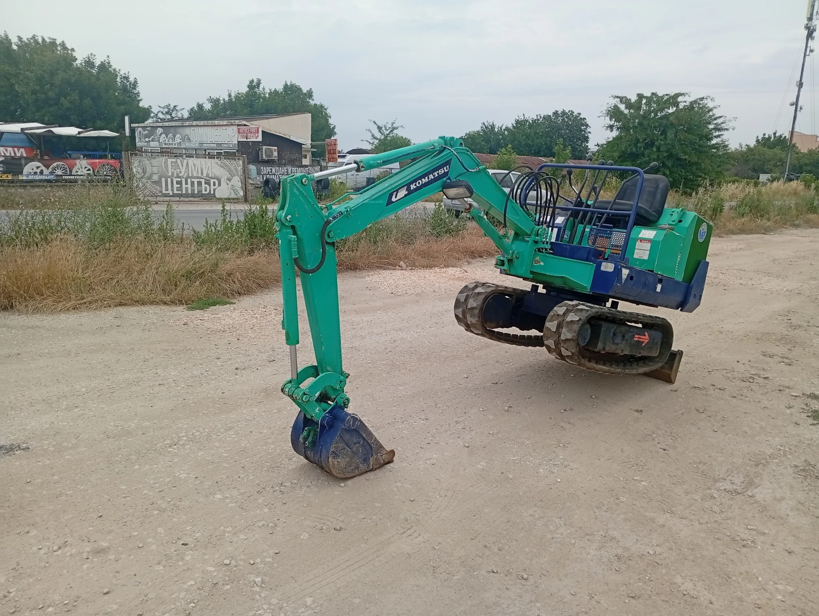 Багер Komatsu PC05, снимка 6 - Индустриална техника - 55122329