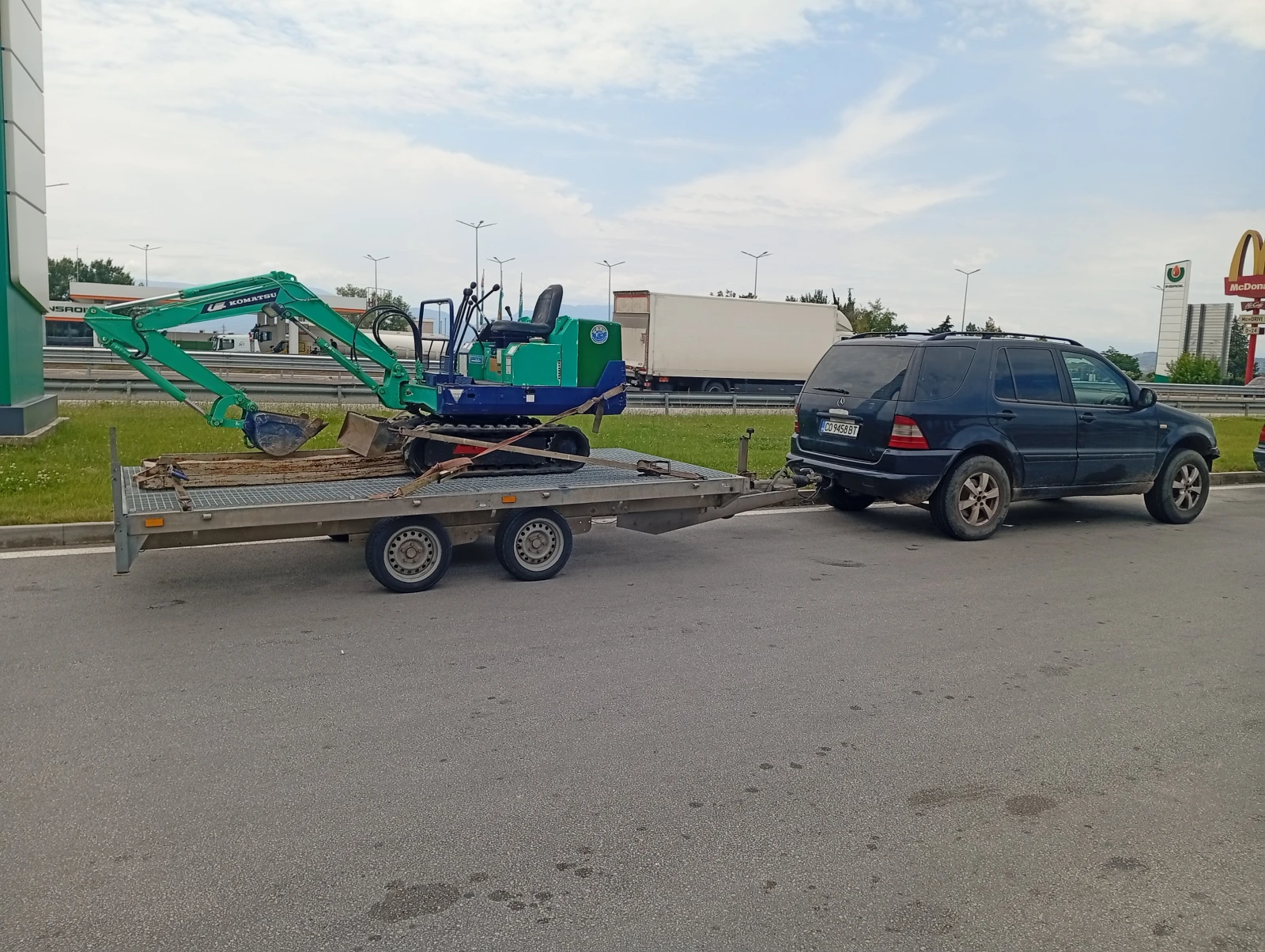 Багер Komatsu PC05, снимка 8 - Индустриална техника - 55122329