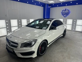 ����� �� �������� �� Mercedes-Benz CLA 45 AMG PANORAMA  �������  BLACK-WHITE RECARO ������