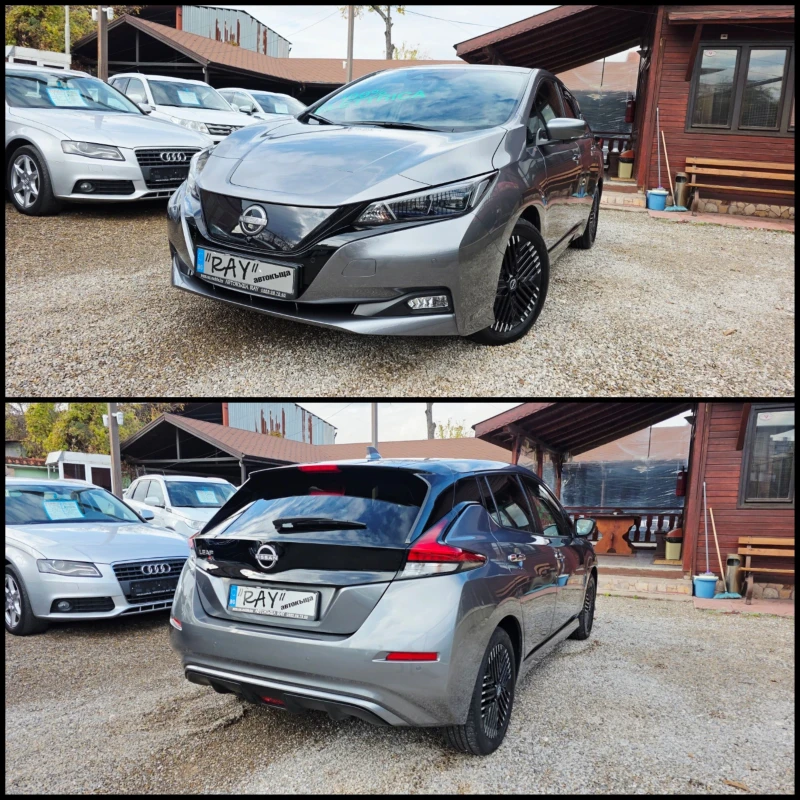 Nissan Leaf  /DISTRONIC/LINE-ASSIST/KEYLESS-ENTRY/360/FULL-OPT/, снимка 3 - Автомобили и джипове - 52364856