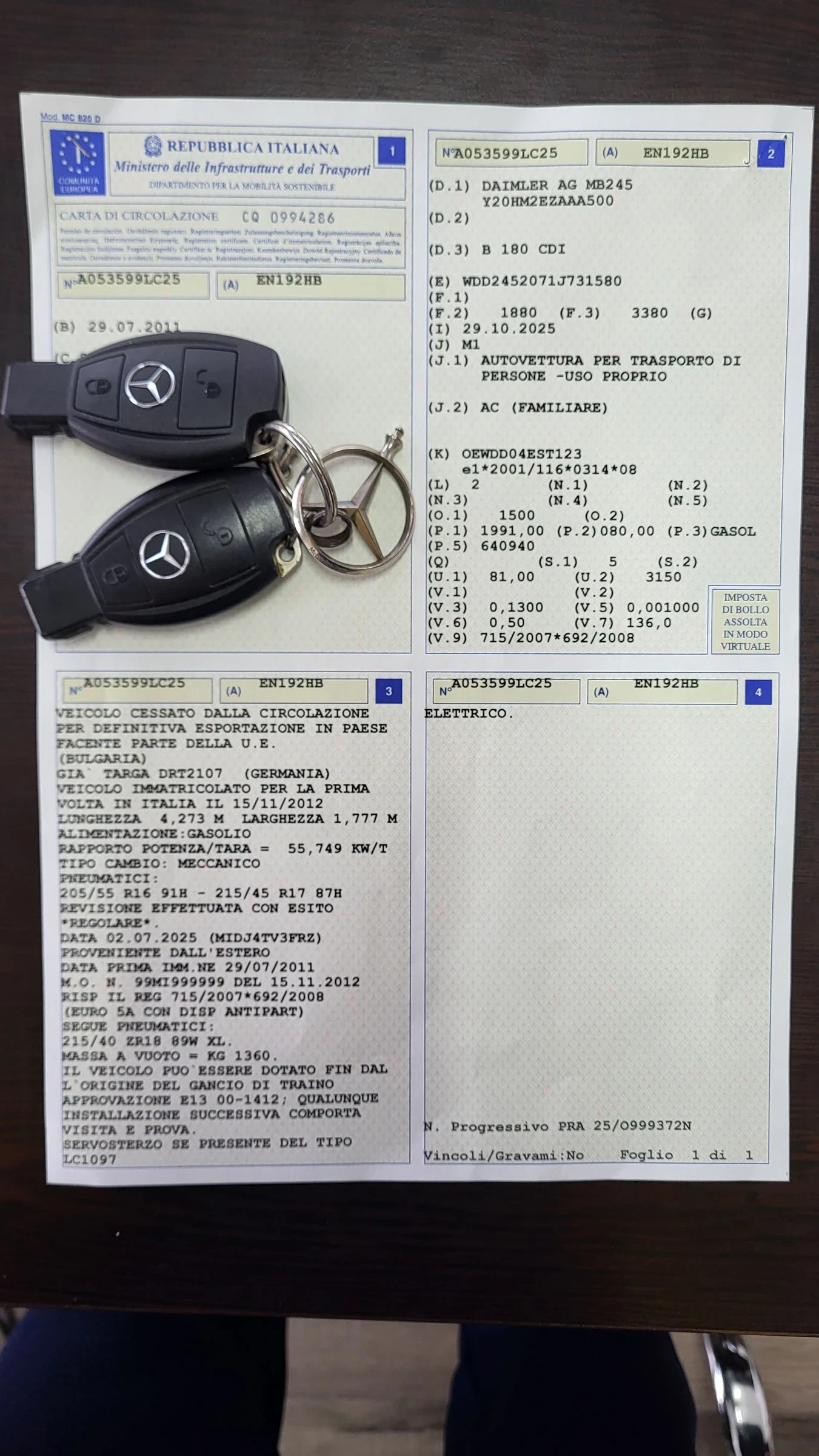 Mercedes-Benz B 180 B180CDI-110 * EURO 5* 131500km | Mobile.bg   14