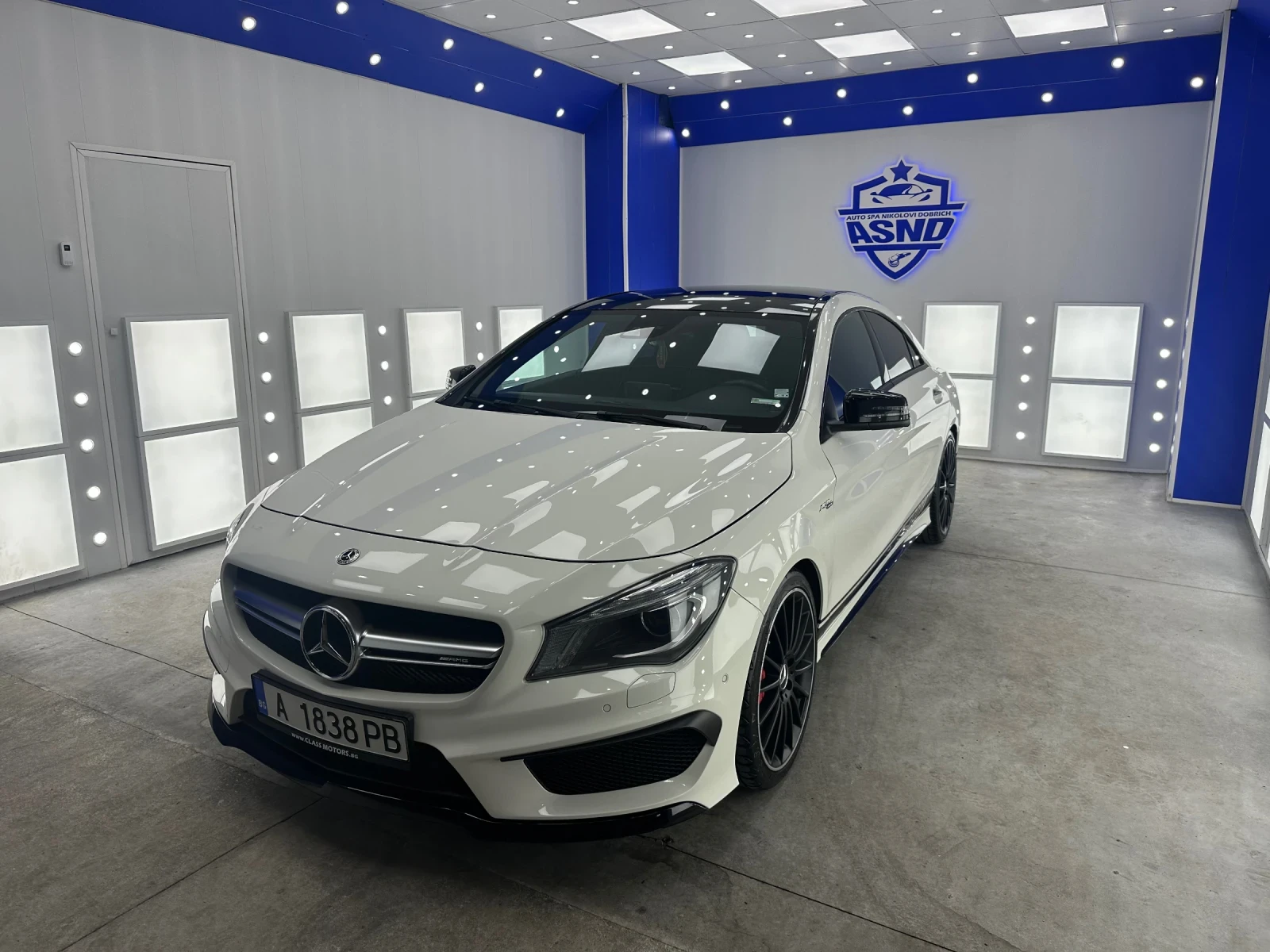 Mercedes-Benz CLA 45 AMG PANORAMA  ПОДГРЕВ  BLACK-WHITE RECARO КАМЕРА