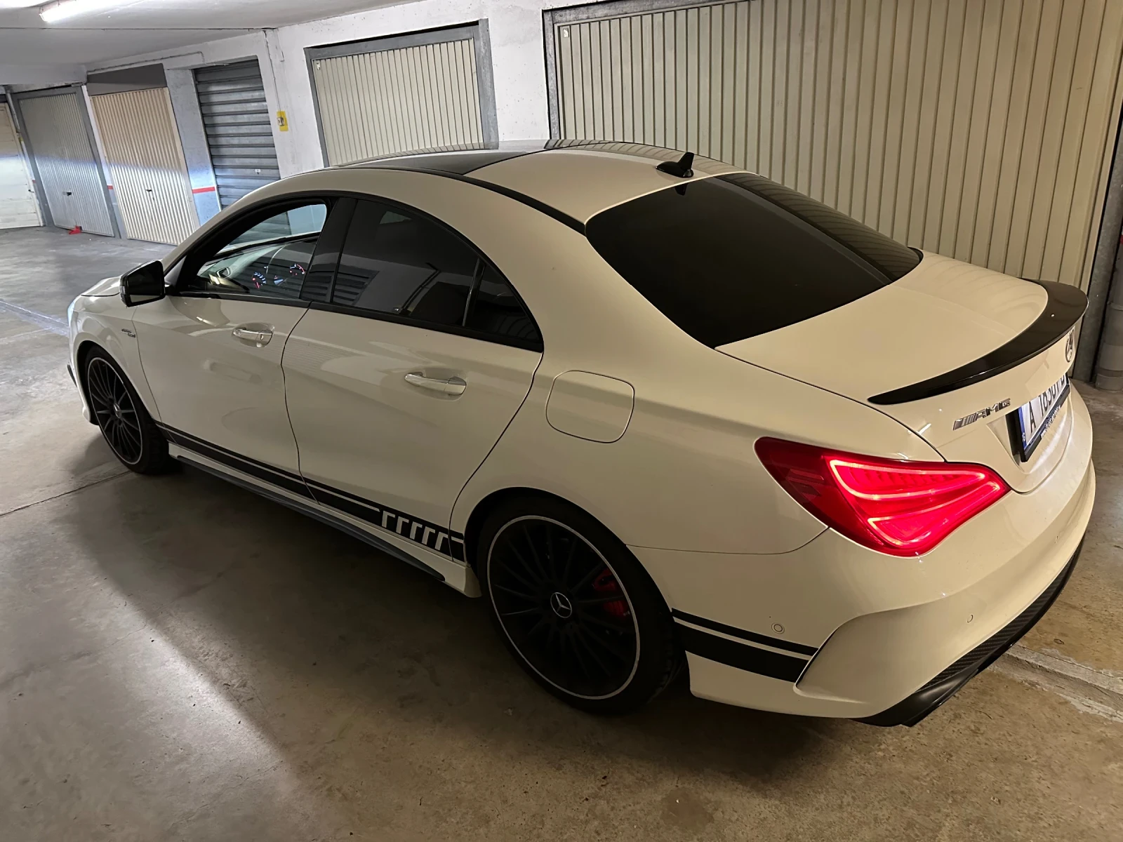 Mercedes-Benz CLA 45 AMG PANORAMA  ПОДГРЕВ  BLACK-WHITE RECARO КАМЕРА, снимка 8 - Автомобили и джипове - 54565416