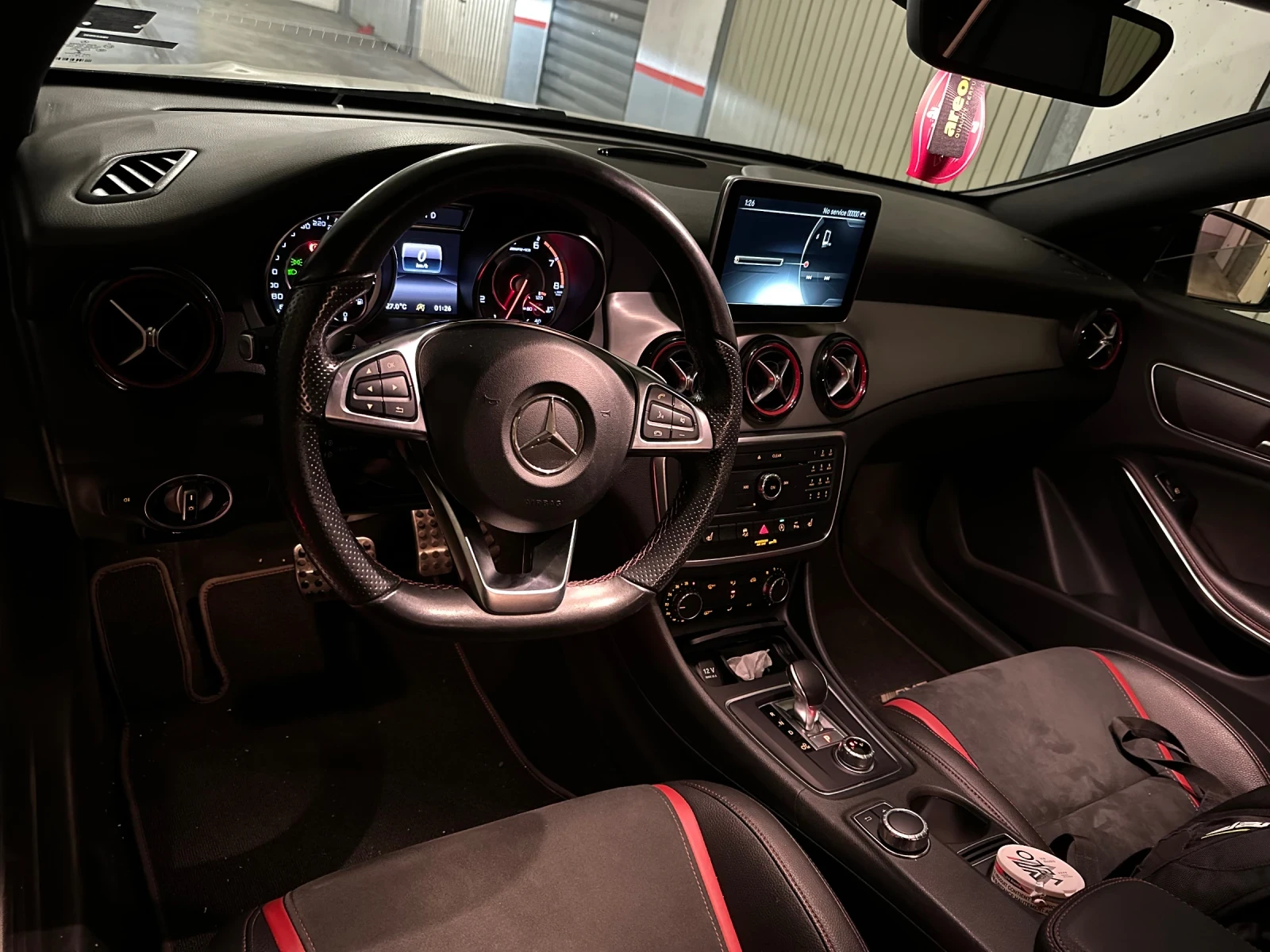Mercedes-Benz CLA 45 AMG PANORAMA  ПОДГРЕВ  BLACK-WHITE RECARO КАМЕРА, снимка 5 - Автомобили и джипове - 54565416