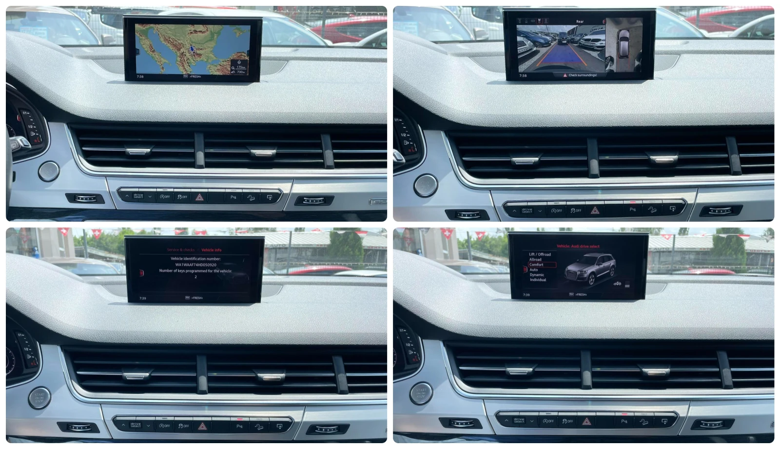 Audi Q7 3.0TFSI 333HP S LINE HUD BOSE 6+ 1 ����� ��������� | Mobile.bg � ����������� 15