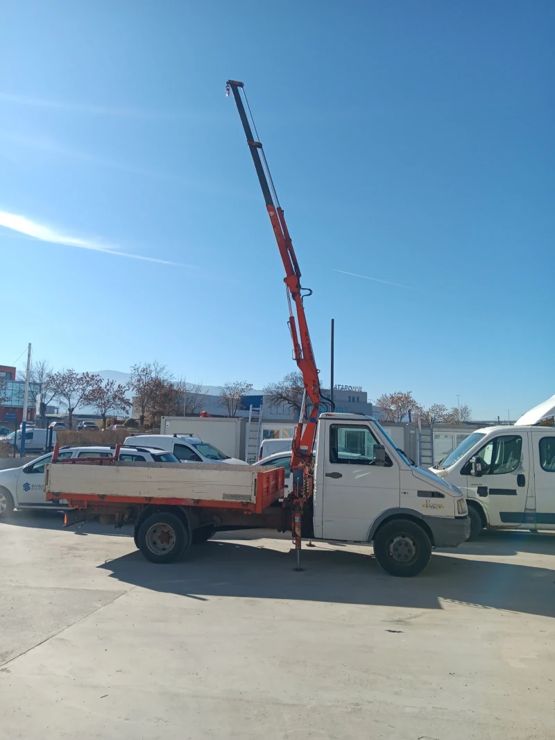 Iveco 35-12 С кран Heila hl-l 2500-2s, снимка 1 - Камиони - 47836302