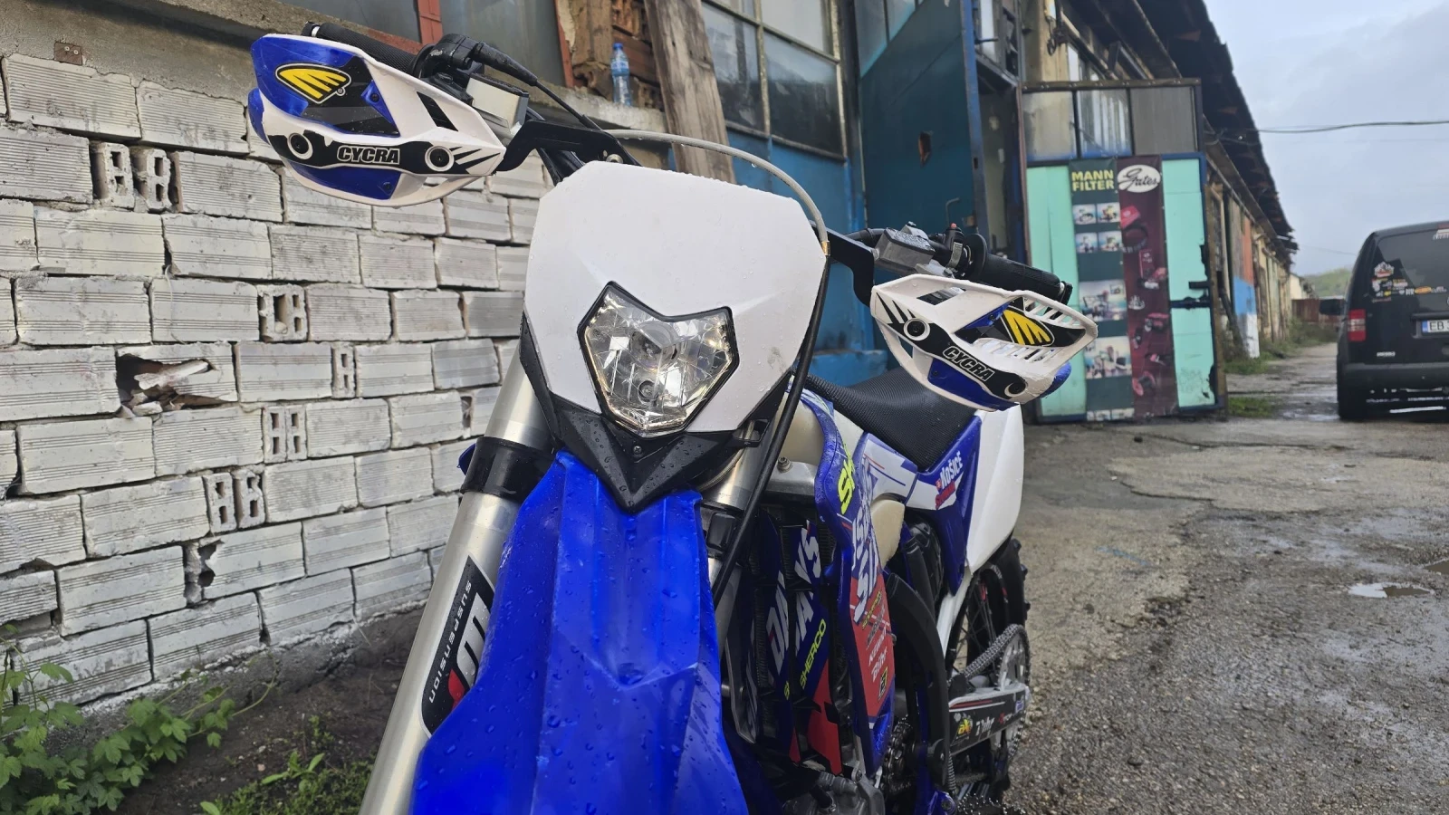 Sherco 4 Stroke Ohlins окачване, FMF, 195 часа - изображение 5