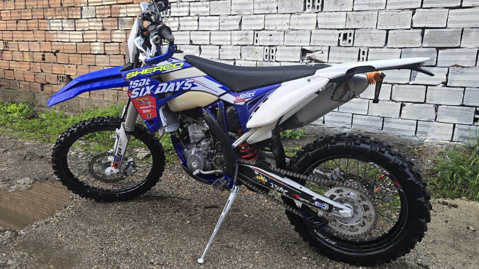 Sherco 4 Stroke Ohlins окачване, FMF, 195 часа - изображение 4