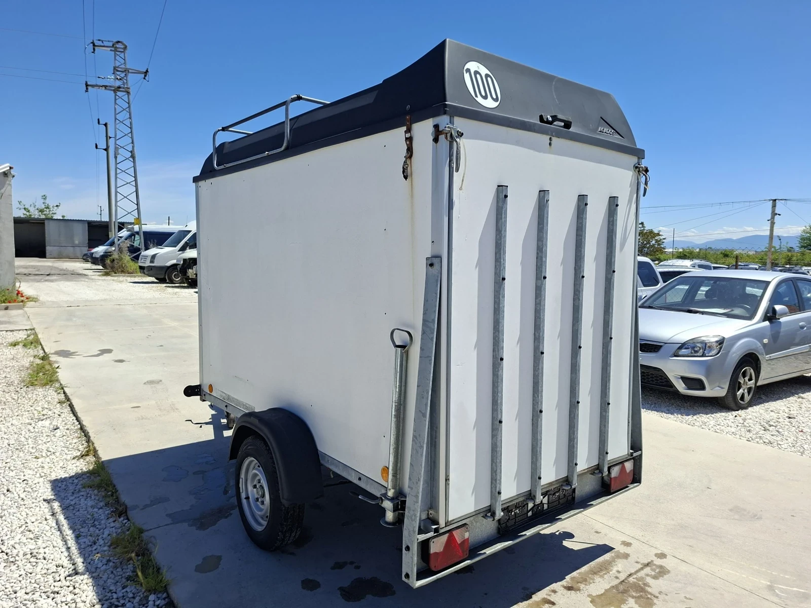 За автомобил Agados 1200кг/РАМПА, снимка 2 - Ремаркета - 54062046