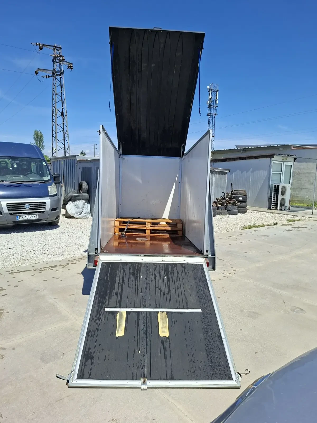 За автомобил Agados 1200кг/РАМПА, снимка 9 - Ремаркета - 54062046