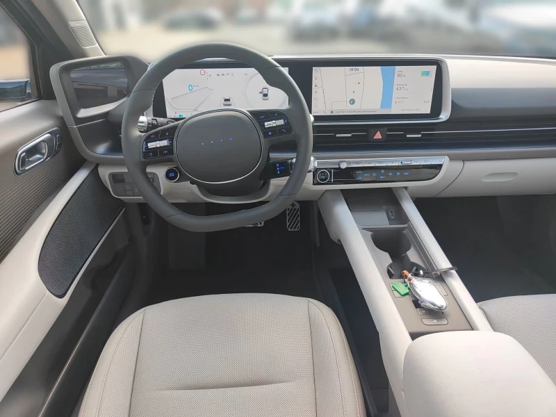 Hyundai Ioniq 6 UNIQ-PAKET/228HP/DIGITAL/HUD/360/KLESS/360fpr, снимка 10 - Автомобили и джипове - 50989675