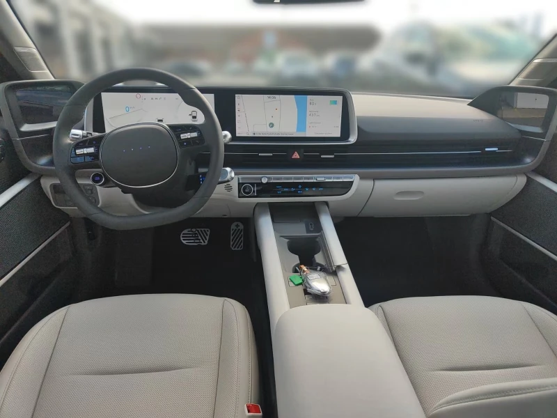 Hyundai Ioniq 6 UNIQ-PAKET/228HP/DIGITAL/HUD/360/KLESS/360fpr, снимка 9 - Автомобили и джипове - 50989675