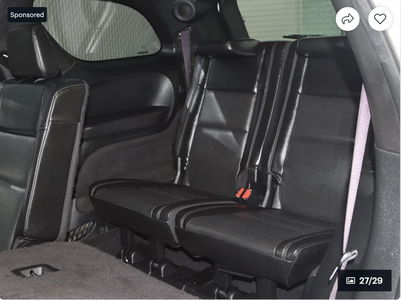 Dodge Durango GT* 3.6* V6* 8ZF* ПОДГРЕВ* КАМЕРА* КЕЙЛЕС* LANE* A, снимка 15 - Автомобили и джипове - 52975400