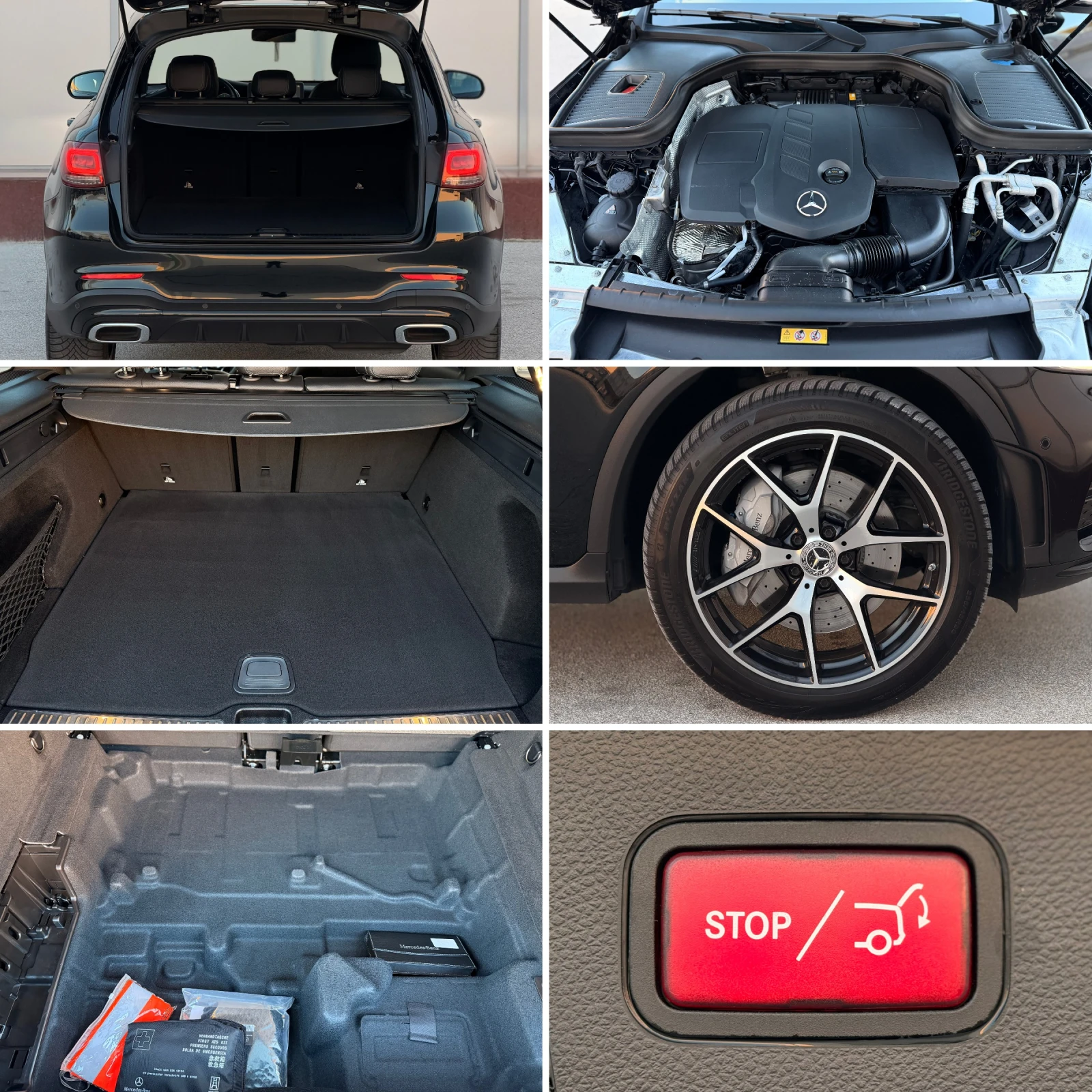 Mercedes-Benz GLC 220 - Face - AMG - Panorama - 4-matic - 9G - Navi -, снимка 17 - Автомобили и джипове - 54402156