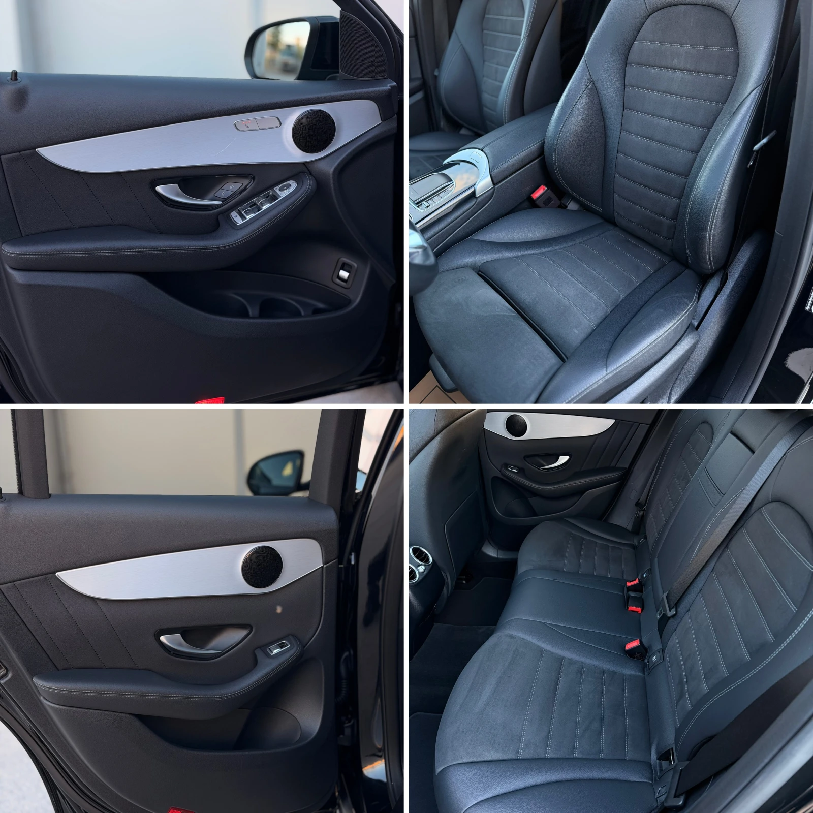 Mercedes-Benz GLC 220 - Face - AMG - Panorama - 4-matic - 9G - Navi -, снимка 12 - Автомобили и джипове - 54402156