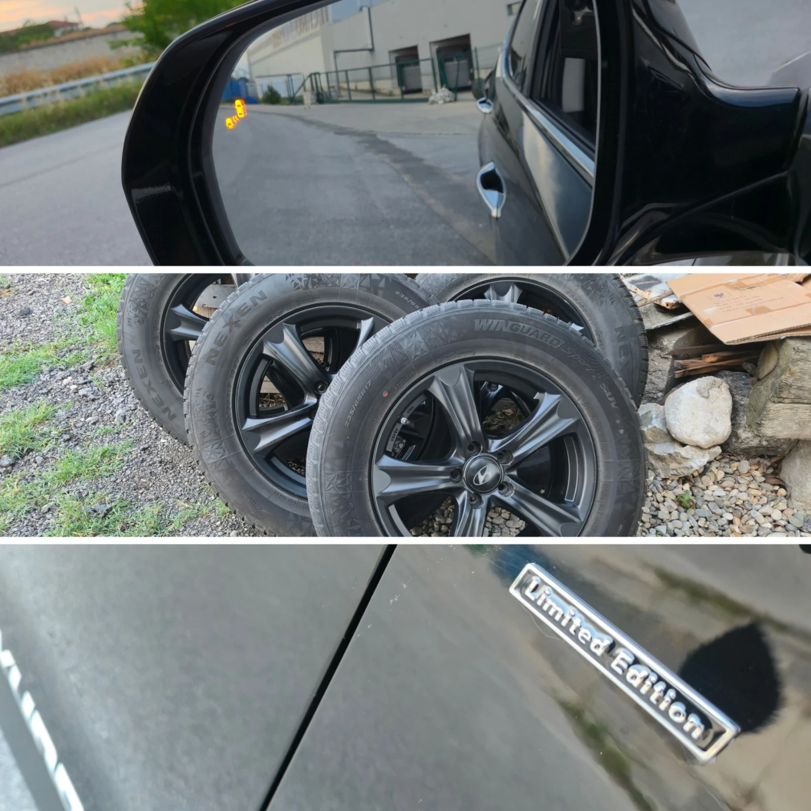Hyundai Santa fe LIMITED EDITION 2.2CRDI 4x4 200kc 2017г.360 КАМЕРИ, снимка 15 - Автомобили и джипове - 56155439
