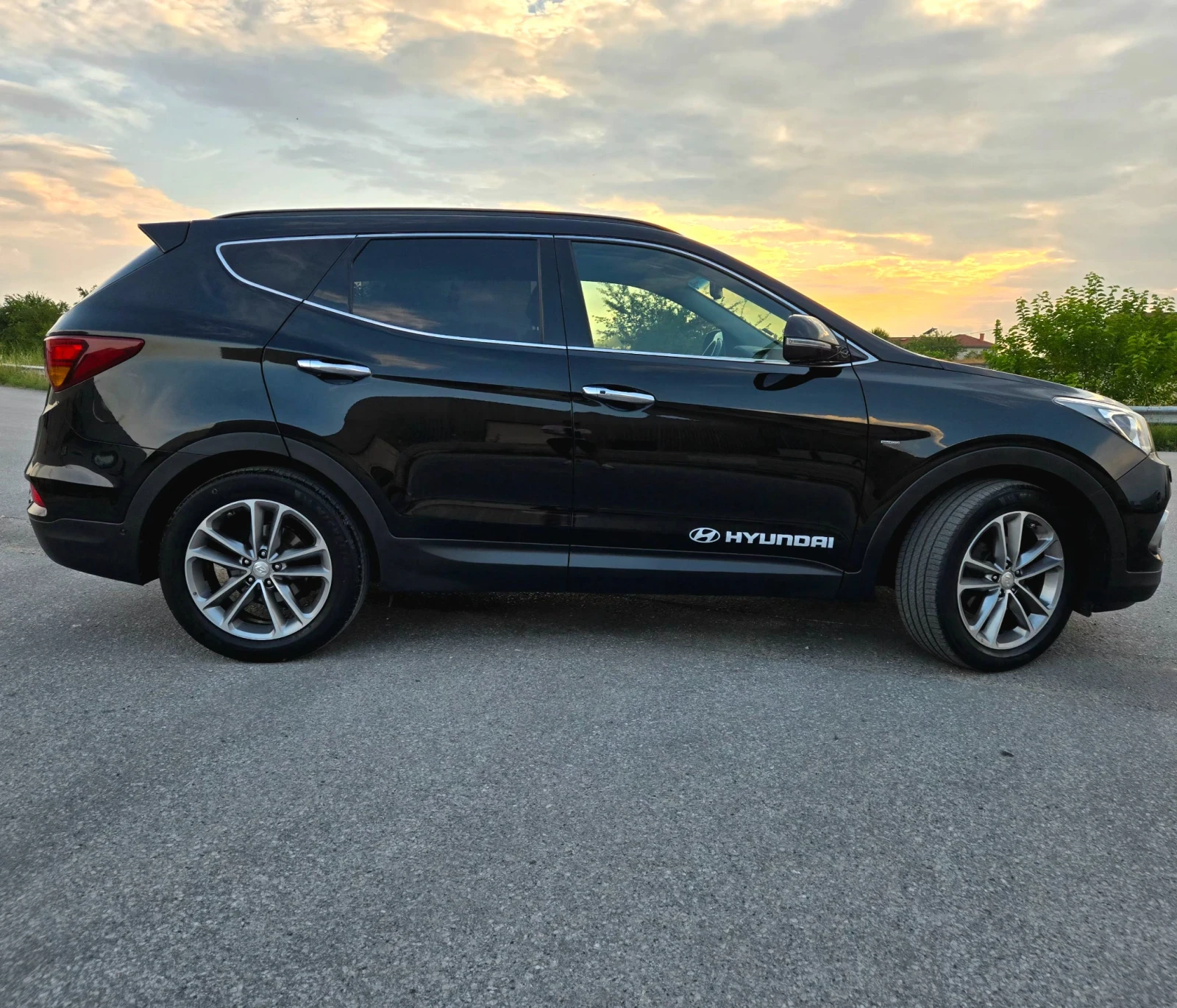 Hyundai Santa fe LIMITED EDITION 2.2CRDI 4x4 200kc 2017г.360 КАМЕРИ, снимка 4 - Автомобили и джипове - 56155439