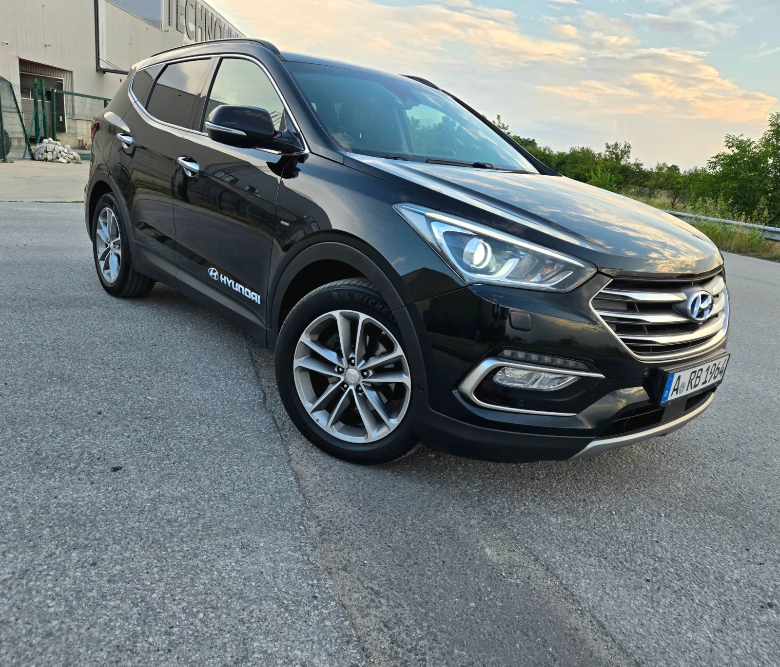 Hyundai Santa fe LIMITED EDITION 2.2CRDI 4x4 200kc 2017г.360 КАМЕРИ