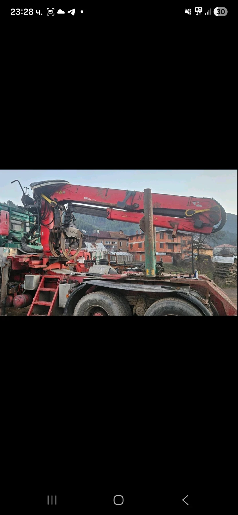 Man Tgs Кран Epsilon 2011г със щипка и ротатор - изображение 4