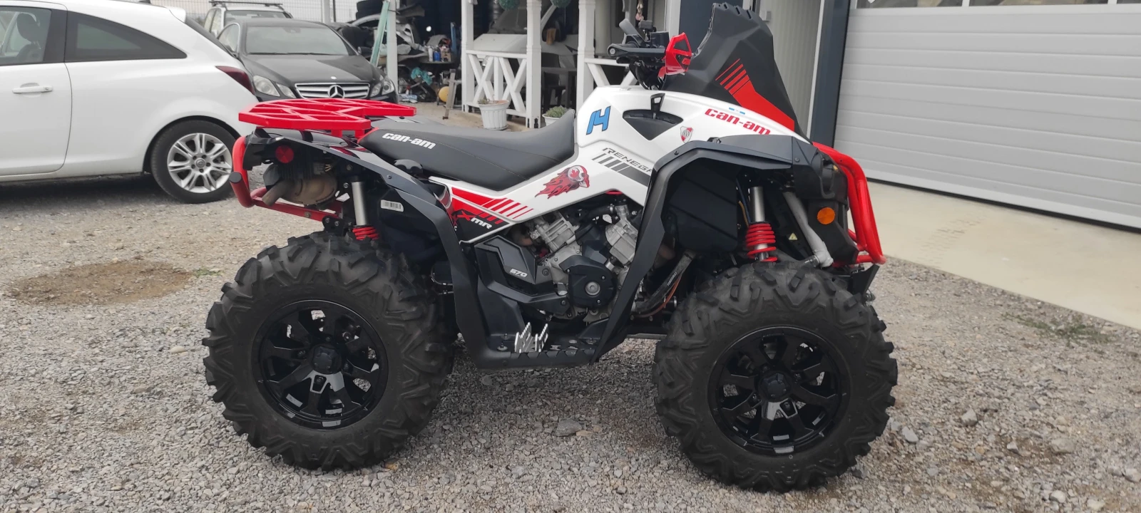 Can-Am Renеgade ЧИСТО НОВ 477км. КОМПЛЕКТ С НОВО USA РЕМАРКЕ. - изображение 6