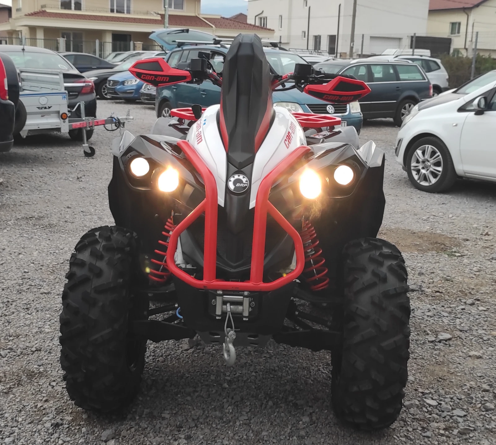 Can-Am Renеgade ЧИСТО НОВ 477км. КОМПЛЕКТ С НОВО USA РЕМАРКЕ. - изображение 4