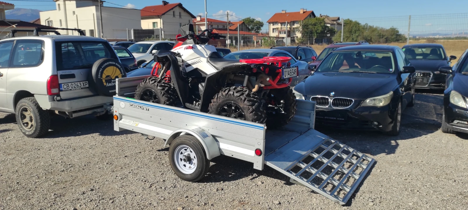 Can-Am Renеgade ЧИСТО НОВ 477км. КОМПЛЕКТ С НОВО USA РЕМАРКЕ. - изображение 2