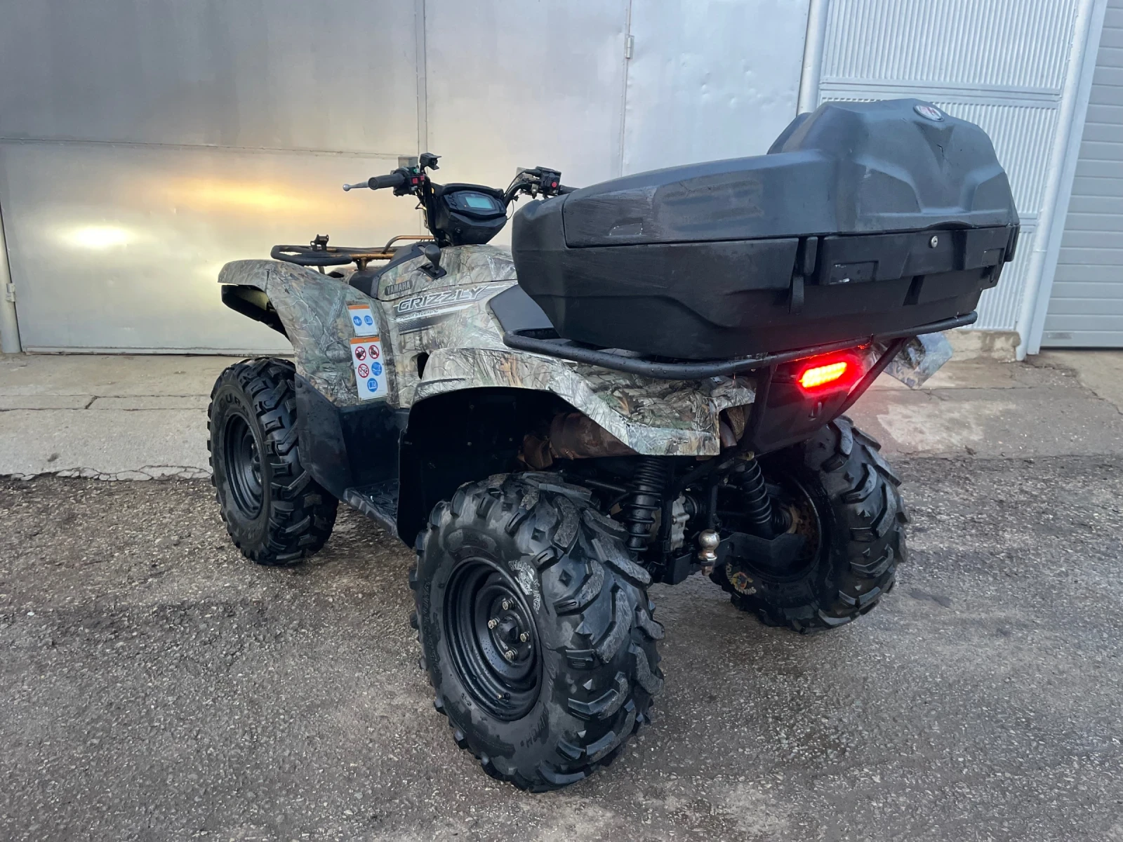 Yamaha Grizzly Grizzly700* 4х4* EPS* Подгрев* Куфар* 1+ 1 - изображение 7